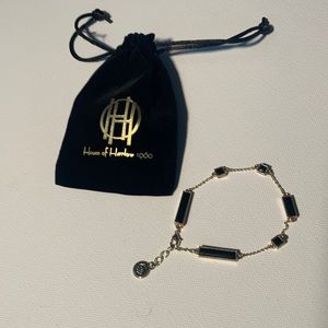 COPY - House of Harlow 1960 bracelet,  black and gold